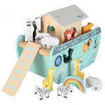 Vormi sorteerija 2in1 Noahs Ark, 21 cm, mitmev&auml;rviline, 9 tk