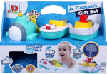 Kahjustatud pakendiga toode. Vannitoa m&auml;nguasjade komplekt BB Junior Splash 'N Play Jr. Captain's Gift Set 16-89009, mitmev&auml;rviline, 3 tk