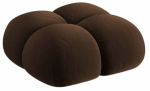 Tumba Cosmopolitan Design Loretto COS_POUF_120_F1_LORETTO3, &scaron;okolaad v., 90 cm x 90 cm x 40 cm