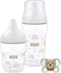 Komplekt Nuk Perfect Match, 150 ml, 0 kuud, l&auml;bipaistev v.