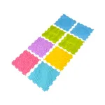 Sensoorne massaaži matt ZA5862, 24.5 cm x 24.5 cm, 8 tk, mitmev&auml;rviline