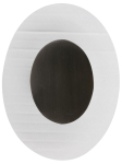 Valgusti seinale Candellux Lighting 29-95704, LED, 6500 &deg;K, 1, valge v. / must v.