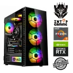 Statsionaarne arvuti Intop RM89375NS AMD Ryzen 5 5500F, DDR4 16 GB, SSD+HDD 250 GB 2 TB, Nvidia GeForce RTX5060Ti 8 GB GDDR7