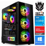 Statsionaarne arvuti Intop RM93136 Intel Core i5-12400F, DDR4 32 GB, SSD+HDD 250 GB 2 TB, AMD Radeon RX 9060 XT 16 GB GDDR6, Windows 11 Pro