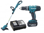 Combokit akutrimmer+trell 18v dlx2114s