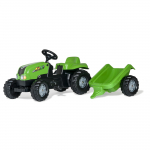 Pedaaltraktor Rolly Toys Kid-X, roheline v.