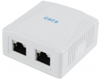 &Uuml;hendus Gembird NCAC-2F6-01 CAT6 FTP, 60 x 60 mm, valge v.