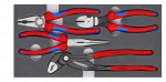 Lamedate tangide komplektid Knipex 00 20 01 V15, 4 tk