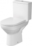 WC-pott, p&otilde;randapealne Cersanit City New Clean On, kaanega, 365 mm x 670 mm