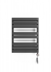Elektriline k&auml;ter&auml;tikukuivati Terma Warp T Bold, metallik hall, 50 cm x 65.5 cm, 400 W