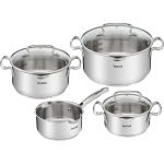 Pottide komplekt Tefal Duetto + G719S7, 24 cm, 1.5 - 5 l, roostevaba teras v.