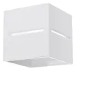 Valgusti seinale Sollux Lobo 5902622427058, G9, 1 x 40 W, valge v. / valge v.