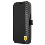Telefoni &uuml;mbris Ferrari FESAXFLBKP13SBK for iPhone 13 mini, must v., Apple