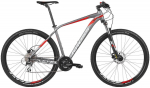 Jalgratas m&auml;gi- Kross, 27.5 ", 17'' raam, h&otilde;be/punane/grafiit
