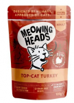 Kassi m&auml;rgtoit Meowing Heads Top Cat Turkey, kalkun, 0.1 kg