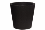 Lillepott 4Living 276390, pol&uuml;prop&uuml;leen (pp), 39 cm x 39 cm, &Oslash; 39 cm, must v.