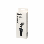 Auto laadija Bullet BUL0750, USB, must