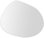 Peegel Kalune Design Gusto Ayna A340, rippuv, 55 cm x 75 cm, must v.