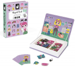 Magnetm&auml;nguasi Janod Magneti Book Girls Costumes, 26 cm, mitmev&auml;rviline
