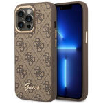 Telefoni &uuml;mbris Guess GUHCP14XHG4SHW, pruun v., Apple