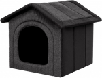 Koerte kennel Hobbydog Inari R1 BUIGZC2, must/grafiit, R1