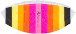 Tuulelohe Dragon Fly Parachute Kite Gilavar 140, 140 cm x 54 cm, must v./oranž v./roosa v.