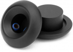 K&uuml;ljekinnitused roolile KinkBMX Lightest, alumiinium, must, 2 tk