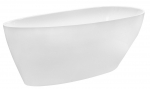 Vann, teisaldatav Besco Goya, 72 cm x 170 cm x 61 cm, valge