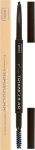 Kulmupliiats Wibo Slim Triangular, tumepruun v. 2 dark brown