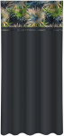 &Ouml;&ouml;kardin ZMH-141, must/sinine/hall, 160 cm x 250 cm