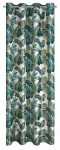 &Ouml;&ouml;kardin Mariall ZKCX-02, valge v./roheline v., 140 cm x 250 cm