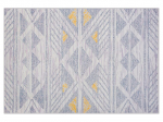 Vaip sise Beliani Kargi, kollane v./hall v., 230 cm x 160 cm