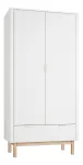 Riidekapp Pinio Miloo, valge v., 100.2 cm x 52.4 cm x 197.8 cm