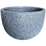 Lillepott Besk, klaaskiud, 30 cm x 30 cm, tumehall v.