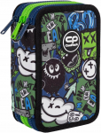 Pinal CoolPack Monster F067823, 13 cm x 7.5 cm, must v./roheline v.