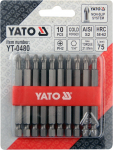Kruvikeerajaotsik Yato YT-0480, PH2, 75 mm, 75 mm, 1/4"