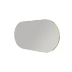 Peegel Kalune Design Riors 116SAM1175, rippuv, 45 cm x 85 cm, kuldne v.