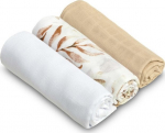 M&auml;hkimistekk Sensillo Muslin, 80 cm x 70 cm, 3 tk