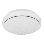 Valgusti plafoon Candellux Lighting Jasper, LED, 4000 &deg;K, 1 x 12 W, valge v. / valge v., 26 x 26 cm