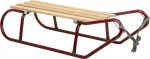 Puidust kelk Enero 1041896, bordoo v./beež v., 100 cm x 40 cm