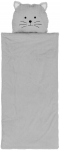 &Otilde;huke magamiskott beebile 4Living Kitty, hall, 160 cm x 64 cm