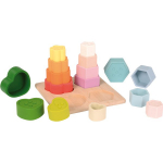 Vormi sorteerija Soft Stacking, mitmev&auml;rviline, 16 tk