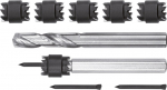 Puuride komplekt Yato YT-28920, puit, hss, sirge, 8 mm x 15 cm