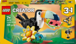 Konstruktor LEGO&reg; Creator 3in1 Metsloomad: troopiline tuukan 31173, 225 tk
