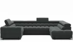 Nurgadiivan Fectory, tumehall v., 205 x 346 cm x 93 cm