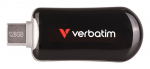 USB m&auml;lupulk Verbatim Plectra 30225, must v., 128 GB