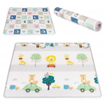 M&auml;ngumatt EcoToys Alphabet, 180 cm x 150 cm, mitmev&auml;rviline