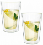 Topeltklaasiga klaaside komplekt Manhattan THK-072467, l&auml;bipaistev, 0.330 l