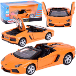M&auml;nguauto MSZ Lamborghini Aventador Roadster, 1:32, oranž