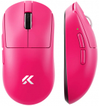 Juhtmevaba m&auml;nguhiir Mchose A7 V2 Ultra Wireless MC-A7V2-7, 2.4 ghz / bluetooth / usb, roosa v.